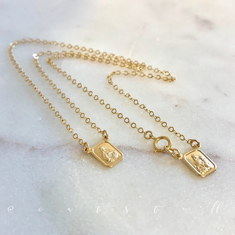 Petite Scapular Necklace